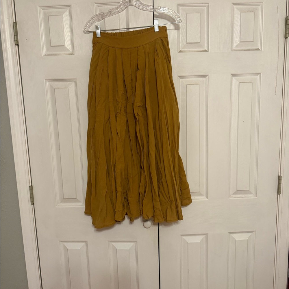 Women's Mustard Two-Piece Set - Picture 7 of 8